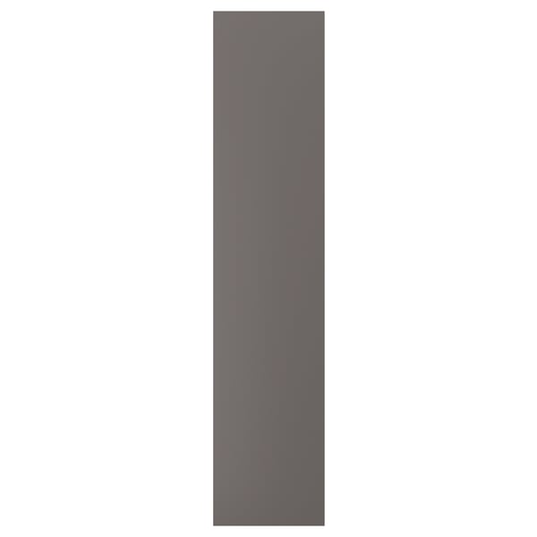 FORSAND Puerta, gris oscuro, 19 1/2x90 3/8 "