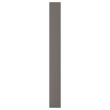 FORSAND Puerta, gris oscuro, 9 5/8x90 3/8 "