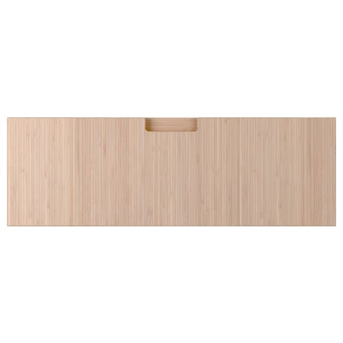 FRÖJERED Frente de cajón, bambú claro, 30x10 "