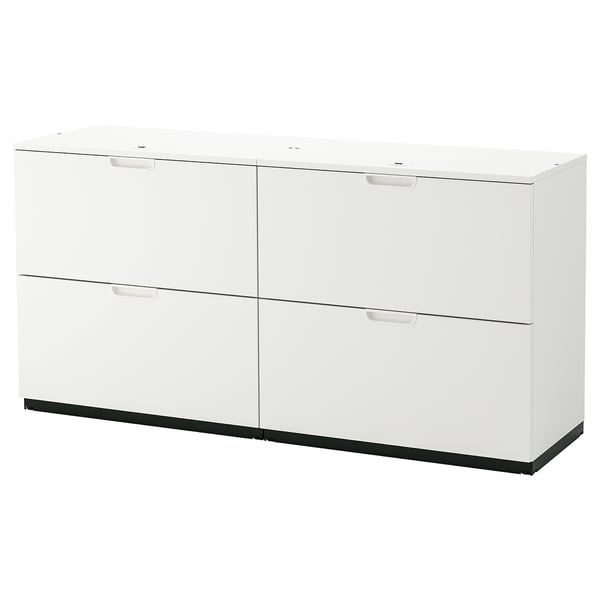 GALANT Combinación almacenaje carpetas, blanco, 63x31 1/2 "