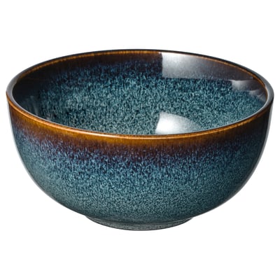 GLADELIG Tazón, azul, 4 ½ "