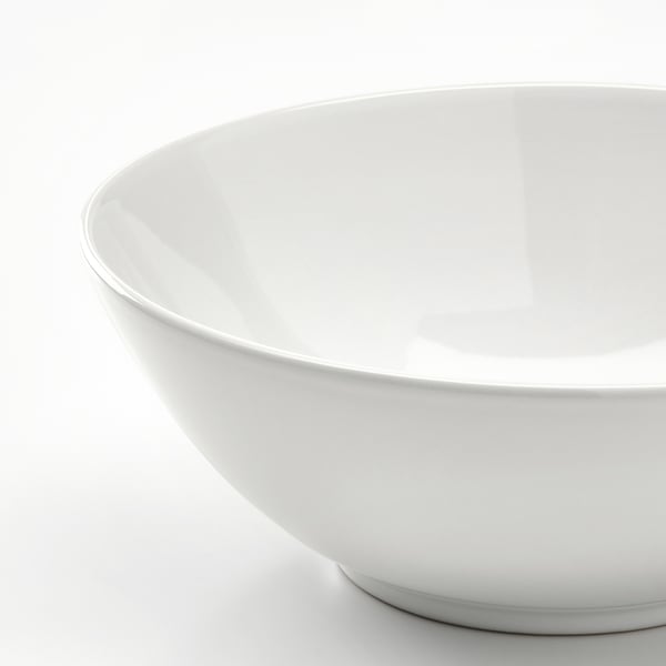 GODMIDDAG Tazón, blanco, 7 ½ "