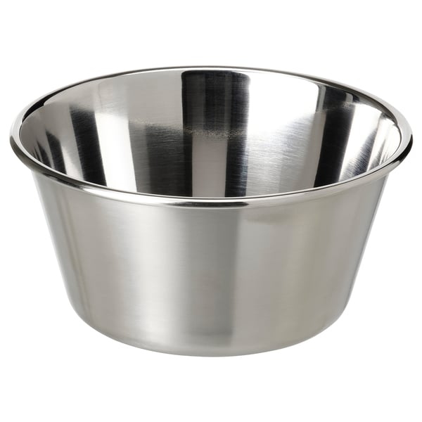 GRILLTIDER Tazón para servir, acero inoxidable, 5 "