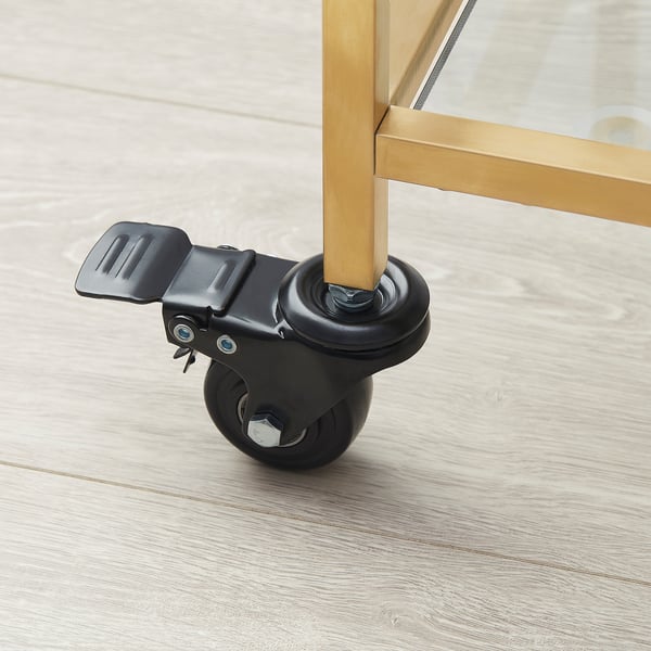 GROERYD Carrito, color bronce, 28 3/8x14 5/8x31 1/2 "