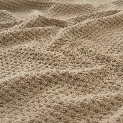 GULVIAL Toalla de manos, beige, 16x28 "