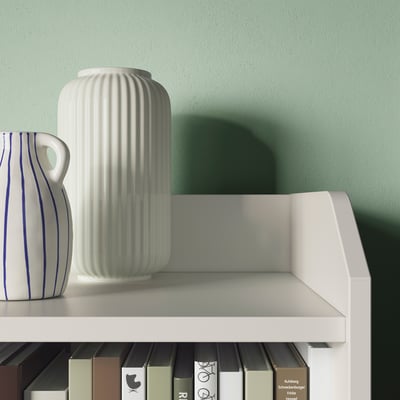 HAUGA Gavetero de 2 cajones, blanco, 19 5/8x18 1/8x26 3/4 "