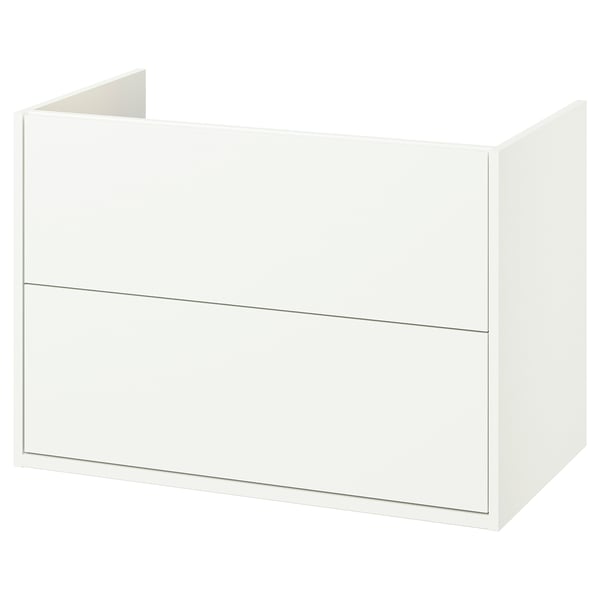 HAVBÄCK Mueble para baño+cajones, blanco, 36x21x25 1/8 "