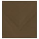 HEDEVIKEN Puerta, marrón chapa de roble teñida, 23 1/2x25 1/8 "