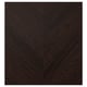 HEDEVIKEN Puerta, marrón oscuro chapa de roble teñida, 23 1/2x25 1/8 "