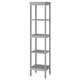 HEMNES Estantería, gris, 16 1/2x67 3/4 "