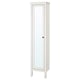 HEMNES Gabinete alto+puerta de espejo, blanco, 19 1/4x12 1/4x78 3/4 "