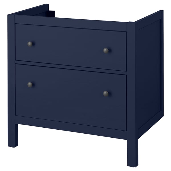 HEMNES Mueble para baño+cajones, azul, 30x32 3/8 "