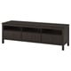 HEMNES Mueble para TV, negro-marrón, 72x18 1/2x22 1/2 "