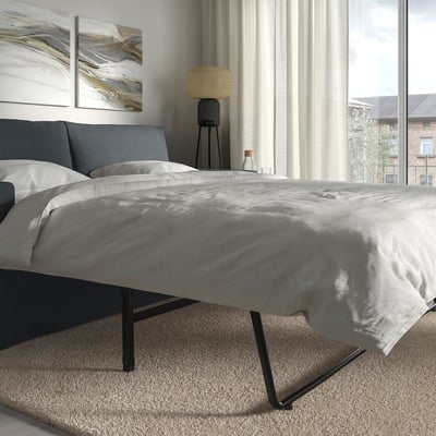 HYLTARP Sofá cama, Gransel gris