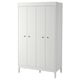 IDANÄS Armario, blanco, 47 5/8x83 1/8 "
