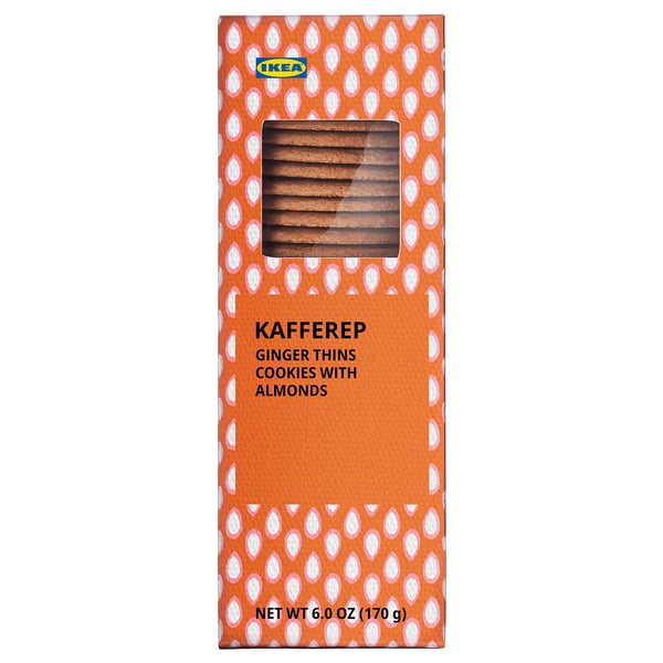 KAFFEREP Galletas de jengibre con almendras, 0 lb