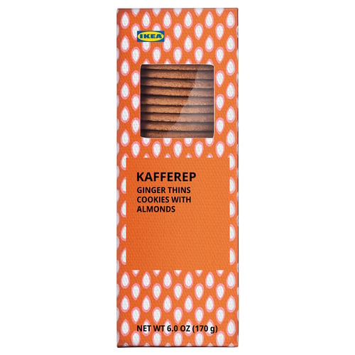 KAFFEREP Galletas de jengibre con almendras, 0 lb