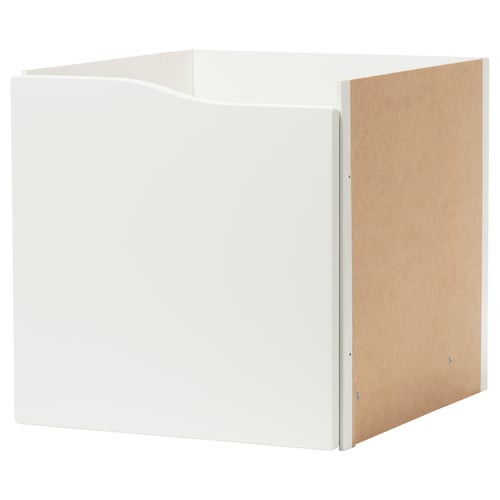 KALLAX Accesorio con puerta, con forma ondulada/blanco, 13x13 "