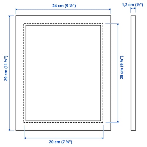 KNOPPÄNG Marco, negro, 8x10 "