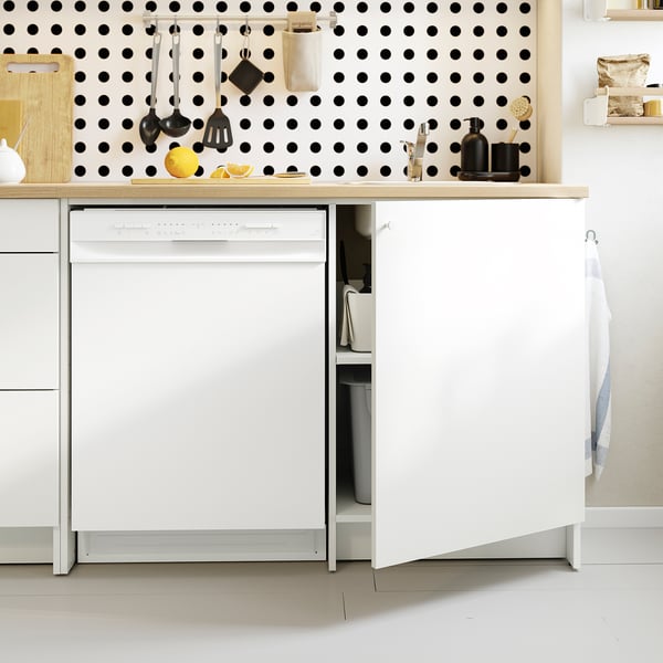 KNOXHULT Cocina, blanco, 93x24x88 "