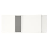 KNOXHULT Gabinete de pared+puertas, blanco, 30x12x12 1/2 "