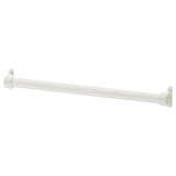 KOMPLEMENT Riel para ropa, blanco, 19 5/8 "