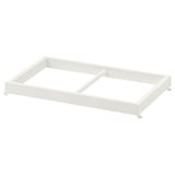 KOMPLEMENT Riel para ropa, blanco, 19 5/8x13 3/4 "