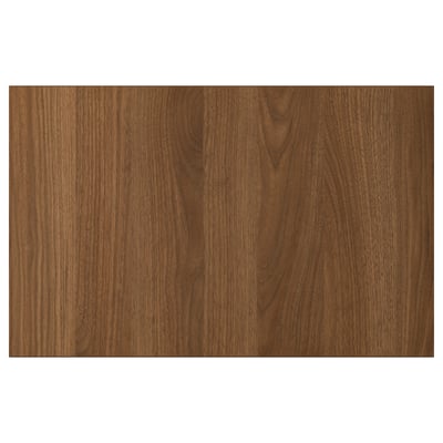 LAPPVIKEN Puerta/frente de cajón, marrón/efecto de nogal, 23 5/8x15 "