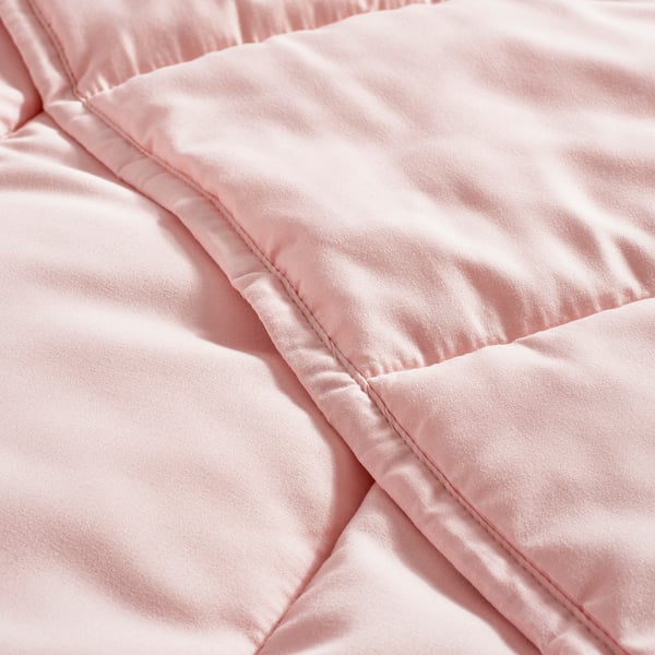 LÅSBRÄKEN Edredón, rosado, Twin/Twin extra largo
