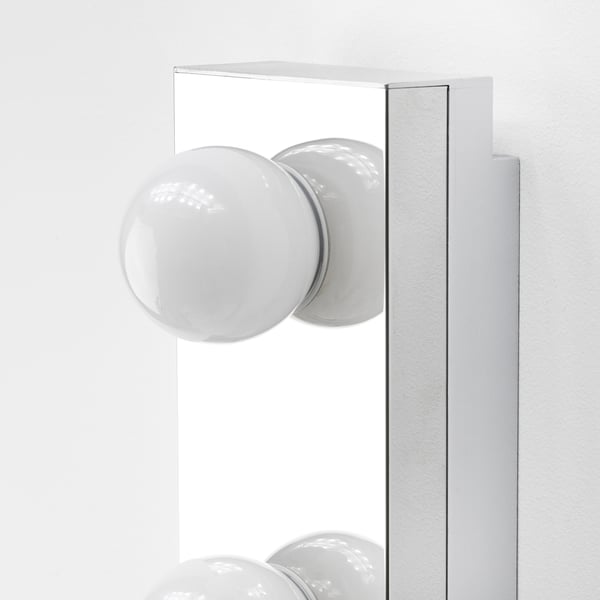 LEDSJÖ Aplique LED, acero inoxidable, 24 "