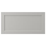 LERHYTTAN Frente de cajón, gris claro, 30x15 "