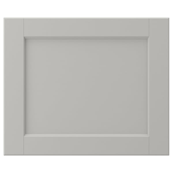 LERHYTTAN Frente de cajón, gris claro, 18x15 "