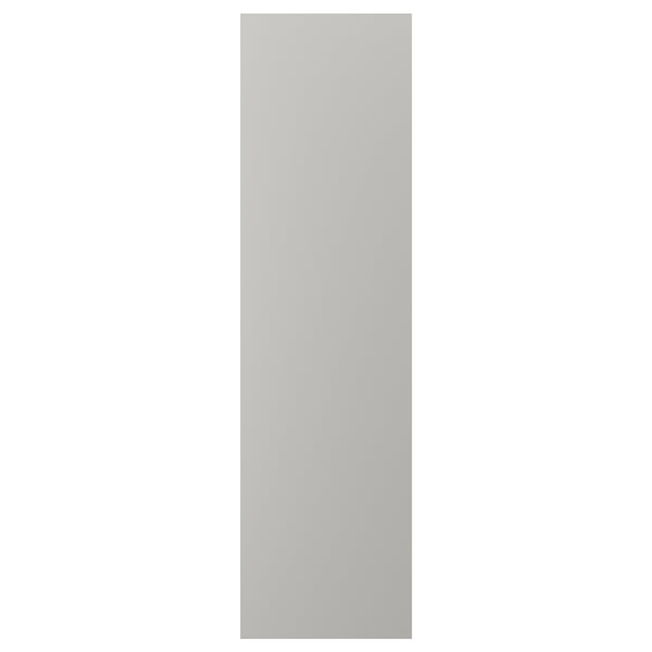 LERHYTTAN Panel lateral, gris claro, 25x90 "