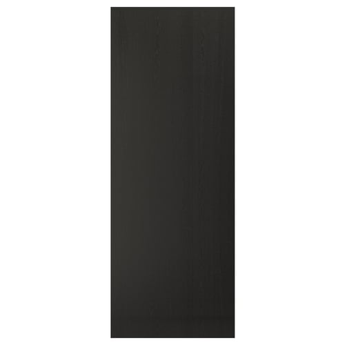 LERHYTTAN Panel lateral, teñido en negro, 36x96 "
