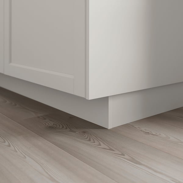 LERHYTTAN Plinto, gris claro, 84x4 1/2 "