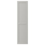 LERHYTTAN Puerta, gris claro, 15x60 "