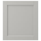 LERHYTTAN Puerta, gris claro, 18x20 "