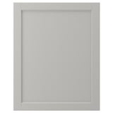 LERHYTTAN Puerta, gris claro, 24x30 "