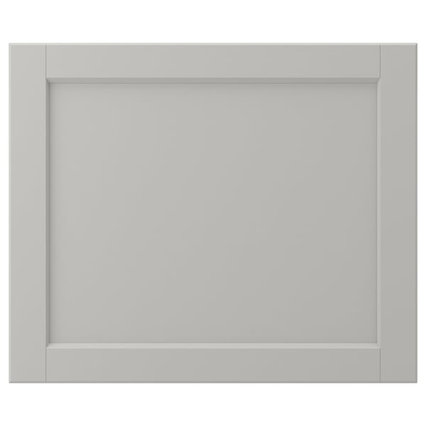 LERHYTTAN Puerta, gris claro, 24x20 "