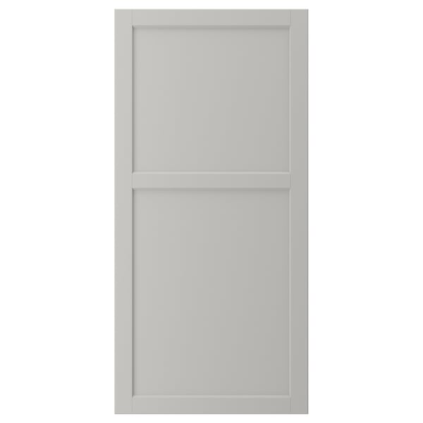 LERHYTTAN Puerta, gris claro, 24x50 "