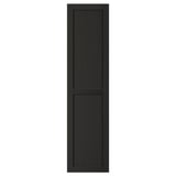 LERHYTTAN Puerta, teñido en negro, 15x60 "