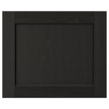 LERHYTTAN Puerta, teñido en negro, 18x15 "