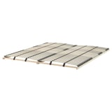 LÖNSET Base de cama con tablillas, Tamaño queen