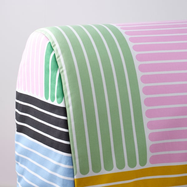 LYCKSELE LÖVÅS Sofá cama, Grindtorp multicolor