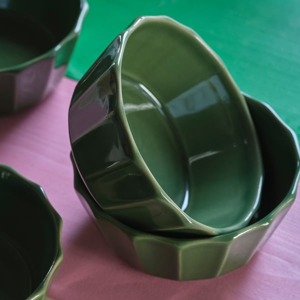 MÄVINN Tazón, verde, 5 ½ "