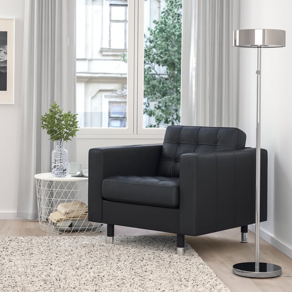 MORABO Sillón, Grann/Bomstad negro/metal