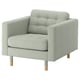MORABO Sillón, Gunnared verde claro/madera