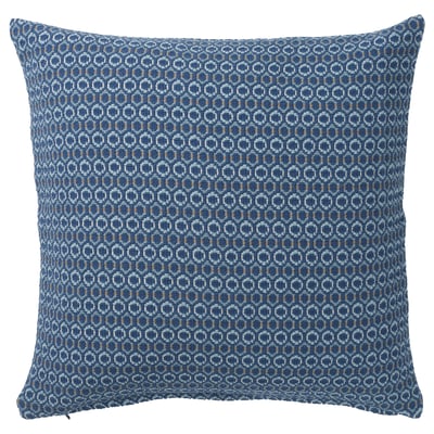 MOROTSMOTT Funda para cojín, azul oscuro/gris-azul, 20x20 "