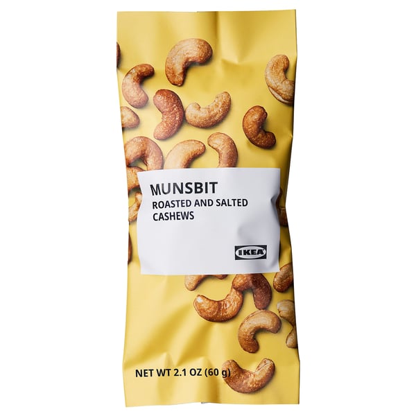 MUNSBIT Anacardos tostados, salado, 2 oz