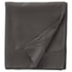 NATTJASMIN Sábana encimera, gris oscuro, Twin/Twin extra largo